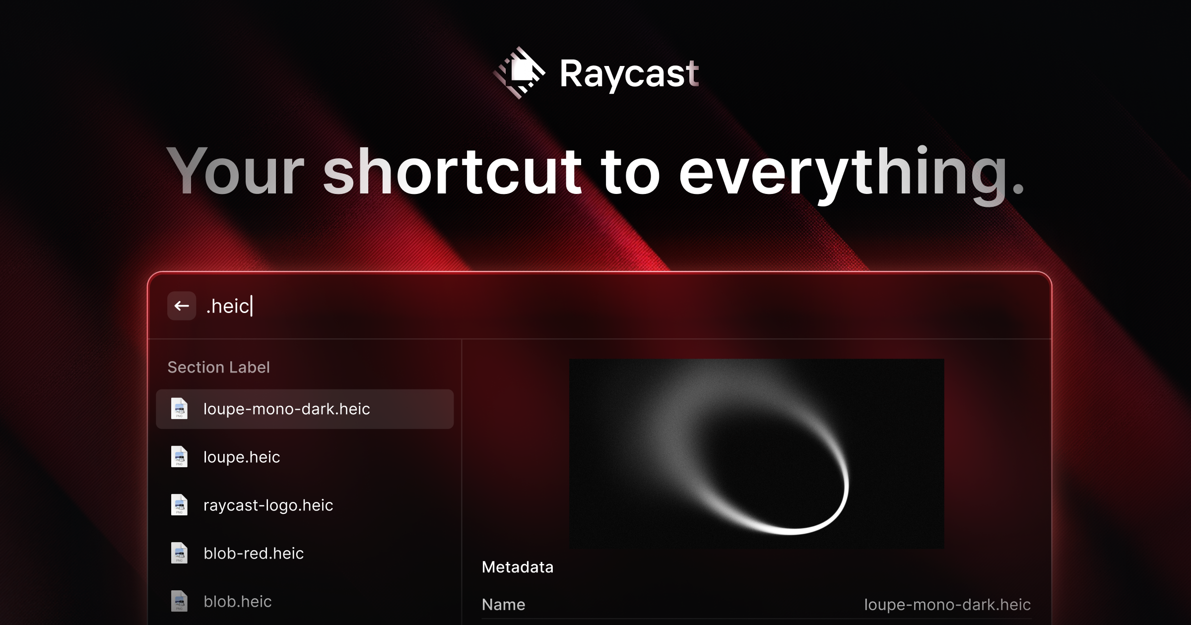Raycast - Launcher